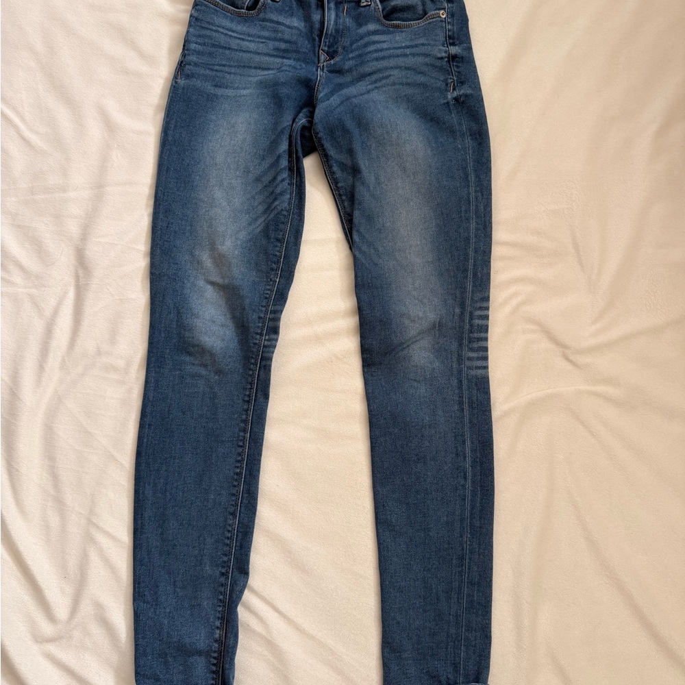 Express Women's Deep Indigo Skinny Jeans